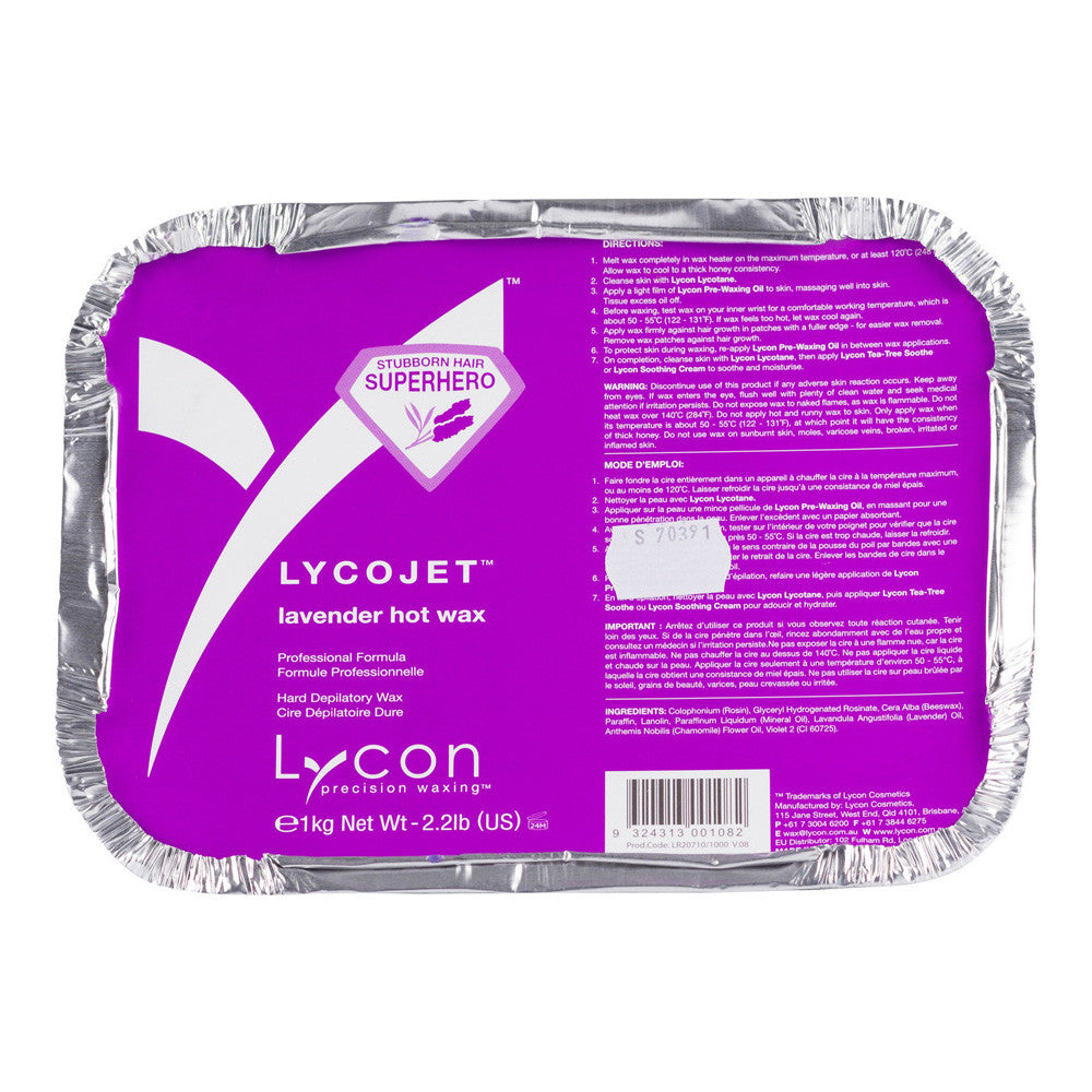 LYCOJET LAVENDER HOT WAX